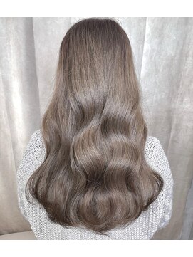 スラッシュ(SLASH) 髪質改善/グレージュ/透明感カラー/ナチュラル/艶髪