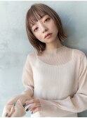 ふんわりカール/ミディアム/ヘルシースタイル/原宿/表参道