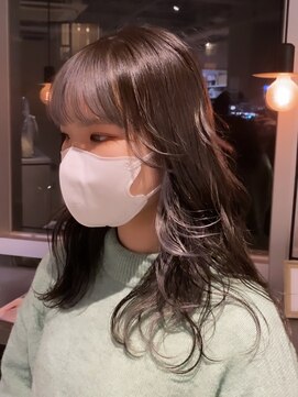 フレームプラス 御堂筋難波店(FRAME +) フェイスインナー・ホワイトシルバー