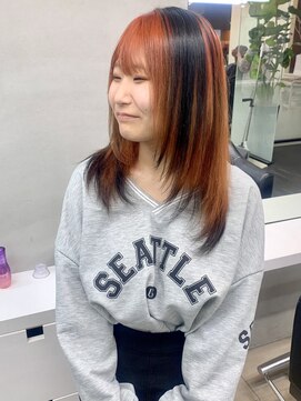 ディア(.eer) 【.eer/ディア】キツネカラー/オレンジと黒