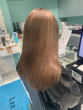 リーホリエ(Lee Horie) ブリーチ毛に髪質改善カラー