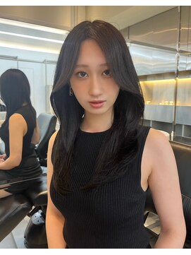 ノク(nok) ダルブラウン_カールセミディシアカラー