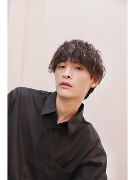 ソイクフ 四条大宮店(SOY-KUFU) MEN’S HAIR カルマパーマダークアッシュ