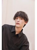 MEN’S HAIR カルマパーマダークアッシュ
