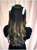 ハーフツイン×量産巻き