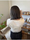【倉島春名】ナチュラルグレージュボブ