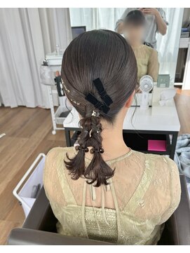 オウン(AUN) タイトツイン編み下ろし