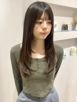 ロジェブルー(Rosier Bleu)&nbsp;【レイヤーカット】小顔に見える顔まわりヘア