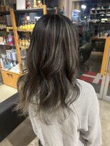 オーガニック ライフ 若葉 鶴ヶ島(organic+life)&nbsp;30代40代ハイライトバレイヤージュ透明感外国人風カラー