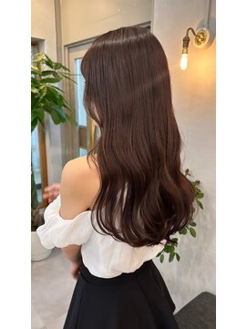 ヘアーデザイン アルエ(HAIR×design ARUE) ショコラブラウン「女神wave」