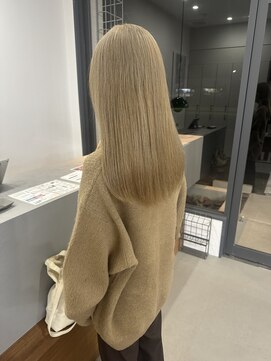 アム(am) ブロンドベージュカラー