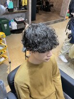 カーニー 上野(kearny)&nbsp;波巻きスパイラルパーマ/マッシュ/刈り上げ