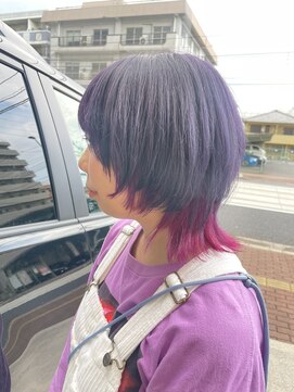 シャルティア(SHALLTIA) ラベンダーシルバー【山口市美容室】【山口市ハイトーン】