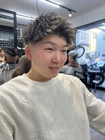 メンズ ラピス 横浜店(Men’sLapis)&nbsp;フェードツイストメッシュ