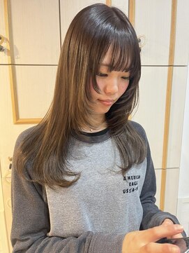 ネオリーブ チロル 横浜西口店(Neolive CiroL.) 顔まわりレイヤー　韓国レイヤー
