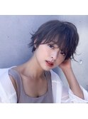 髪質改善・サイドバングショートスタイル