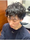 メンズパーマ/バーバー/メンズカット/銀座/有楽町/＜理容室＞