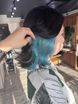 ゴート(G.O.A.T)&nbsp;水色インナーカラー