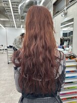 アルテヘアー(arte HAIR) 【arte HAIR】ロングブリーチパーマ/ピンクブラウン