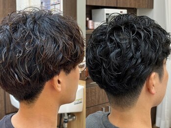 シノン(si-non)の写真/骨格・髪質に合わせてパーマスタイルをご提案◇メンズパーマで毎日のスタイリングも簡単に決まる！