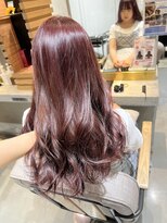 フィゼル 福島店(fizelle) ブリーチなしピンクカラー