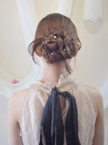 ヘアードレッシングサロン ウィル(Hair Dressing salon WILL)&nbsp;～カチモリパールブーケシニヨン～