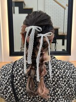 ロビー(LOBBY)&nbsp;編みおろし/お呼ばれヘア