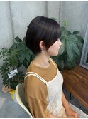ショートボブ&縮毛矯正