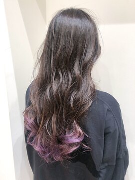 ヴィヴィ(VIVIE) グラデーションカラーラベンダーアッシュパープルデザインカラー