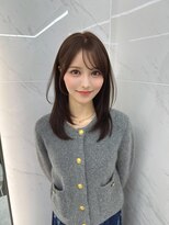 キティー サカエ(kiti SAKAE)&nbsp;ベージュ/レイヤーカット/ハッシュカット/栄