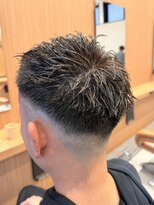 アクセスムーン 上水戸店(Access Moon) MEN’S HAIR/サーフカール/刈り上げセンターパート/上水戸