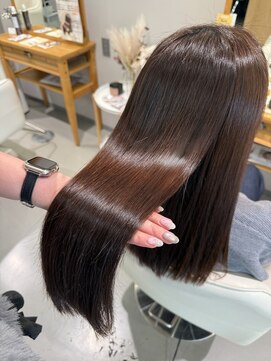 ファム 楽々園店(femme) 酸性縮毛矯正