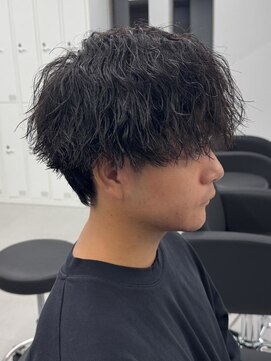 エルマーク 松山(L-MARK) 波巻きスパイラル/men's/フェザーパーマ/メンズパーマ/学割