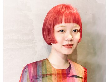 イデア(idea)の写真/【栄/久屋大通】彩るデザインカラー×顔周りレイヤー◎Fashionableな生活を叶える最幸のヘアデザインを♪