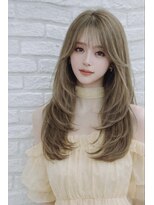 リティアンドビューティースタジオモッズシブヤ(LITTY&beauty studio M.O.D shibuya)&nbsp;ミルクティーベージュ/レイヤー/髪質改善