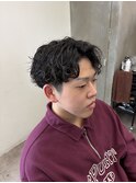 メンズツイストスパイラルパーマ