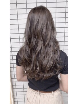 ブロンド 町田(BLONDE) コテ巻き風パーマ/ラテグレージュ/A21