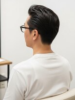 エムエイチバーバー 肥後橋(MH THE BARBER) 大人の清潔感アップバングショート【肥後橋駅・西梅田・本町】