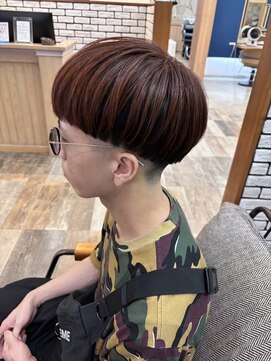 ノート ヘアーサロン(NOTE HAIR SALON) デザインで差をつける。 ピンクブラウン × アンブレラマッシュ