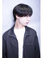リメル 奥沢自由が丘店(Remel) ニュアンスパーマ黒髪ナチュラルマッシュ【Remel奥沢自由が丘】