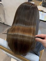 ルーチェ(Lu-che) 髪質改善トリートメント×ミントベージュ×ハイライト