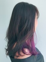 ビグディーサロン(BIGOUDI salon koshien)&nbsp;【ISAACBLANCO】オリーブグレージュ×ピンクバイオレット