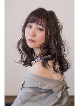 ルフ ヘアーデザイン(ruf hair design) 【ruf  hair design】今旬ナチュふわミディ