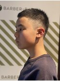 クロップスタイルで爽やかに【BARBER-BAR】