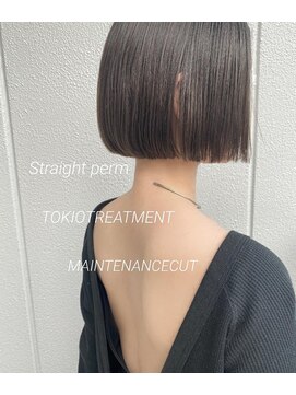 ヴィントベース(VINTBASE) 【Maya】ナチュラル縮毛の大人ミニボブ★