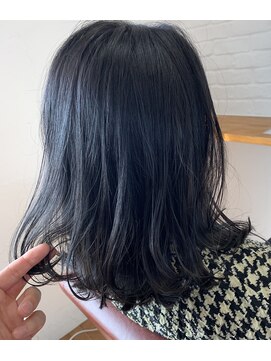 ベルヘアサロン(BeL HAIR SALON) ブルーブラックカラー