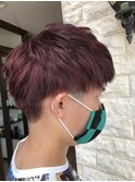 メンズジェットモヒカン×オータムレッド《高橋》