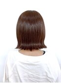 20代30代/小顔/前下がり/外ハネ/ボブ/アッシュブラウン