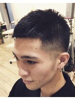 ヘア ジュレ ドゥ(hair jurer deux)&nbsp;【ヘアジュレドゥ 花井】タイトなメンズベリーショート