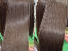 【髪質改善】当日カラーとの同時施術が可能になりました！